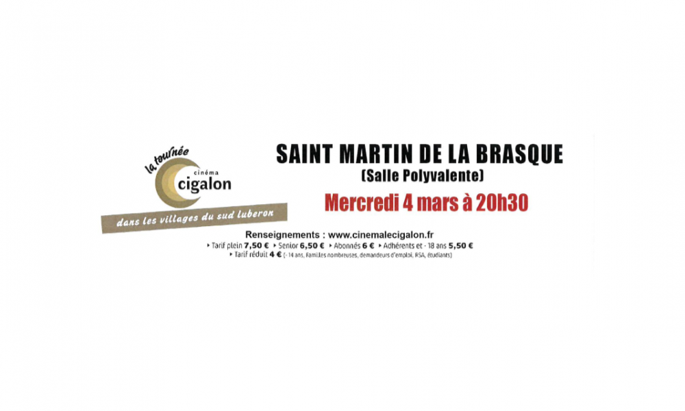 Diffusion du film #JeSuisLà, à Saint Martin de la Brasque